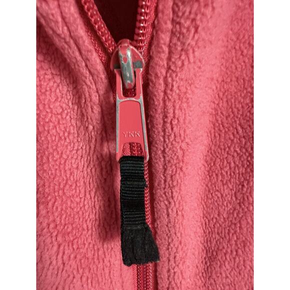 Columbia Pink Fleece Zip Up Vest Size X Large - Picture 2 of 10